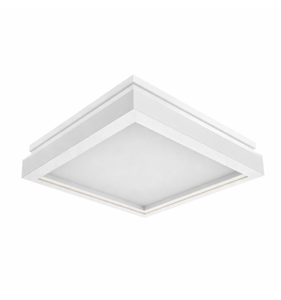 Designer LED-taklampe - 38W, 4000 lumen, 400x400mm, 4000K
