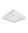 Designer LED-taklampe - 38W, 4000 lumen, 400x400mm, 4000K