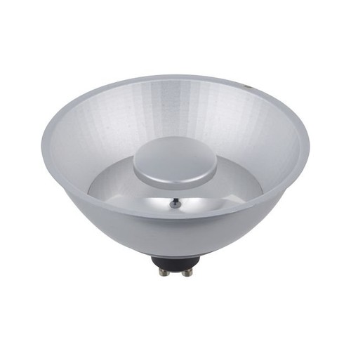 GU10 ES111 12W dimbar LED-pære - 765lm, 35°, 3000K, grå finish