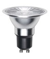 GU10 ES63 8W dimbar LED-pære - 510lm, 2700K, 38 grader, klart glass