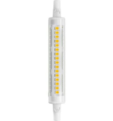 R7S 118mm / 8W LED-pære - 1100lm, Keramisk, Klar, 3000K