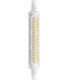 R7S 118mm / 8W LED-pære - 1100lm, Keramisk, Klar, 3000K