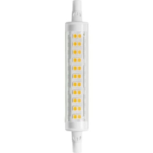 R7S 118mm / 11W LED-pære - 1600lm, klart glass, 3000K