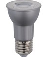 E27 5W dimbar PAR16 LED-pære - 380lm, 2700K, 36°, sølvfinish