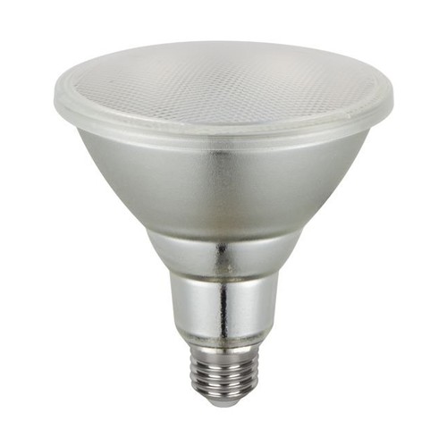 E27 11W dimbar PAR38 LED-pære - 1035lm, IP65, 2700K, 40 grader, glass
