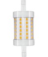 R7S 118mm / 8W dimbar LED-pære - 950lm, 3000K, klart glass