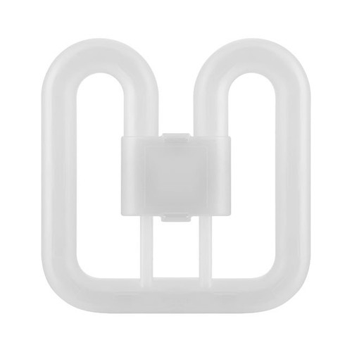 8W GR10q LED-pære - 2D Sommerfuglrør, 4-pin, 960lm, glass, 3500K