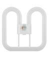 14W 2D / GR8 LED-pære - 2-pin, 1680lm, opal, Direkte/Ballast kompatibel