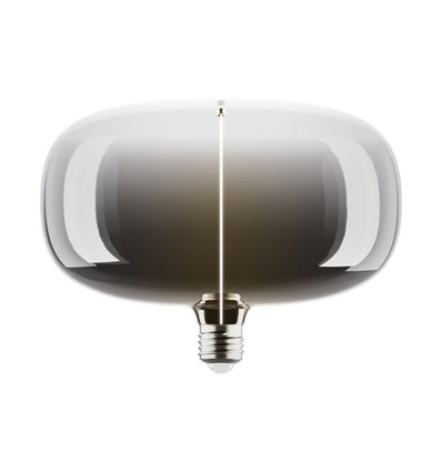 E27 4W dimbar LED-pære - P215, 1800K, Smoke, Flex Magnetic, 60lm