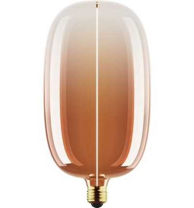 E27 4,8W dimbar LED-pære - WG145, Flex Magnetic, 1800K, Tea brown filamentpære