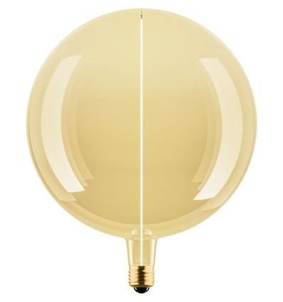 E27 4,8W dimbar LED-pære - G200, Gold, Flex Magnetic, 1800K, 200lm