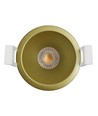 Deep-Deco innfellingsring - Gull, aluminium, rund, uten lyskilde