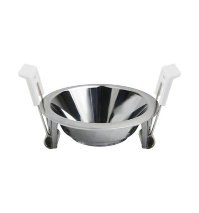 Deep-Deco innfellingsring - Krom, aluminium, uten lyskilde