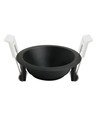 Deep-Deco innfellingsspot ring - Sort aluminium, til GU10/MR16