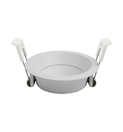 Deep-Deco innfellingsring - Hvit, aluminium, justerbar, uten lyskilde