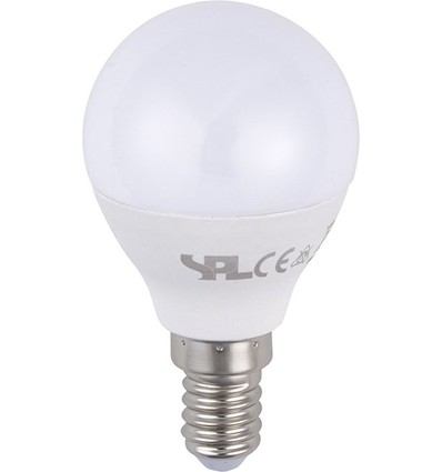 E14 3W LED kronepære - G45, 270lm, opalt glass