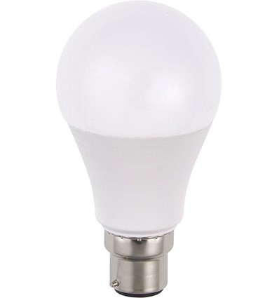 BA22d 10W LED-pære - A60, 810lm, opalt glass, 2700K