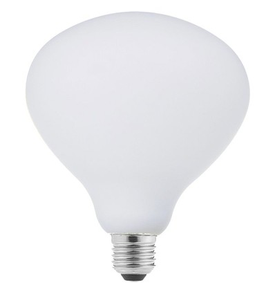 E27 6W XXL Filament LED-pære - R125, 550lm, dimbar, matthvit, 2500K