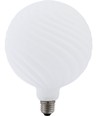 E27 6W XXL V150 dimbar LED-pære - 550lm, Filament, matthvit, 2500K