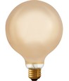 E27 6,5W dimbar LED filamentpære - G125 Globe, 1800K, Champagne glass, 320lm