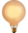 E27 6,5W dimbar LED filamentpære - G125 Globe, 1800K, Champagne glass, 320lm