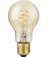 E27 2,9W dimbar LED-pære - Slim Flex Filament, A60, 2200K, Gold, 250lm