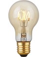 E27 4,2W dimbar LED-pære - A60, Flex Filament, 2200K, gullglass, 470lm