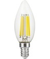 E14 7W dimbar LED kronepære - Filament, C35, 806lm, 2700K, klart glass