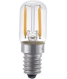 E14 1,5W LED rørpære - 6cm, 100lm, 2500K, klart glass