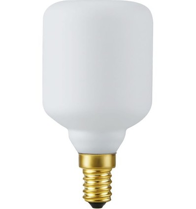 E14 4W dimbar LED sylinderpære - 9,5cm, 2500K, matthvit, Fila Cylinder