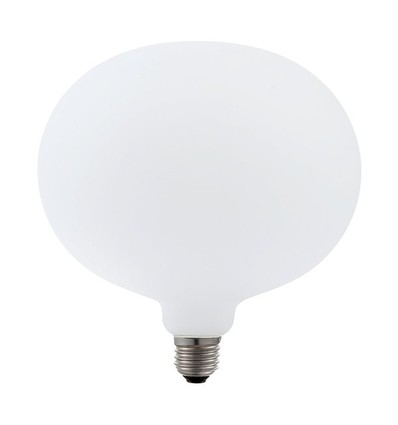E27 5W XXL Filament LED-pære - R180, 550lm, dimbar, matthvit, 2500K