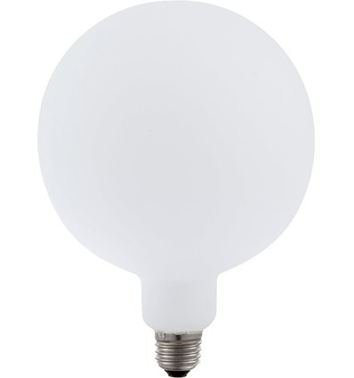 E27 6W dimbar LED filamentpære - G150, XXL Globe, matthvit, 2500K