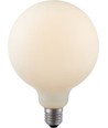 E27 5,5W dimbar LED globepære - G125, filament, matthvit, 2500K, 520lm