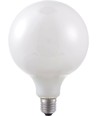 E27 6W dimbar LED globepære - G125, filament, opalt glass, 2500K