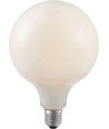 E27 6W dimbar LED globepære - G125, filament, opalt glass, 2500K