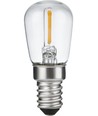E14 1W LED filamentpære - 5,6cm, 2500K, klar, Pygmy