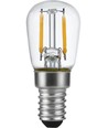E14 1,5W LED filamentpære - 140lm, 2500K, klar, Pygmy 6cm