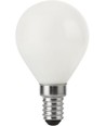 E14 4W dimbar LED kronepære - G45, opalt glass, 2500K, 310lm