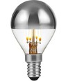 E14 4W dimbar LED kronepære, topforsølvet - G45, 260lm, 2500K