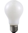 E27 6W dimbar LED-pære - A60, opalt glass, filament, 2500K, 470lm