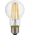 E27 8W dimbar LED-pære - A60, filament, 806lm, klart glass, 2500K
