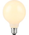 E27 5,5W dimbar LED globepære - G95, opalt glass, 2500K, filament