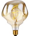 E27 4W XL Flex Mystery LED-pære - G125, dimbar, 2000K, gullglass, filament