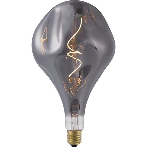 E27 4W XXL Flex Mystery LED-pære - A165, 100lm, 2200K, dimbar, røykfarget glass