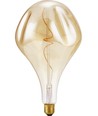 E27 4W XXL Filament LED-pære - A165, Mystery, dimbar, 2000K, gullfarget glass