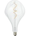 E27 4W XXL Mystery dimbar LED-pære - A165, 250lm, 2500K, klart glass, filament flex