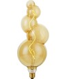 E27 4W XXL Flex Bubble-5 filamentpære - 200lm, dimbar, gullfarget glass, 2000K