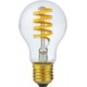 E27 6W dimbar LED-pære - DimToWarm, 2200-2700K, A60, Filament Flex, 570lm, klart glass