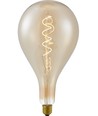 E27 4W XXL Filament LED-pære - A157, 2000K, gullglass, dimbar