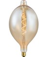 E27 4W XXL Flex Filament LED-pære - 34cm, 2000K, Gold, dimbar